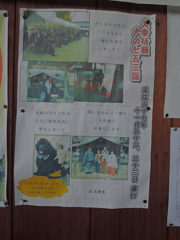 小野 住吉神社 犬七五三